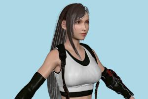 FF7 Tifa final-fantasy, ff7, ff7remake, girl, female, woman, people, character